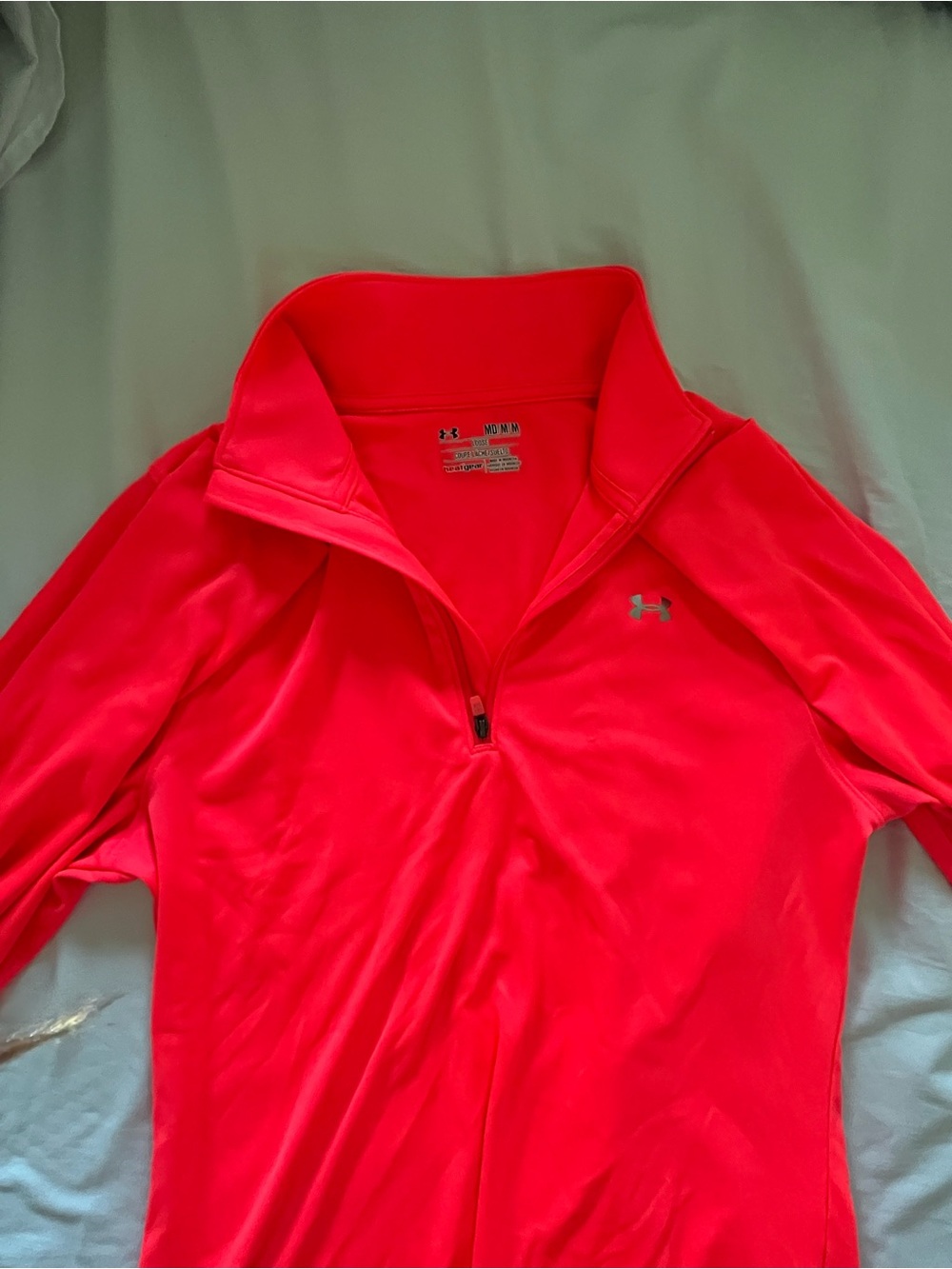 Under Armour Bright Coral Performance Top